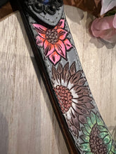 Load image into Gallery viewer, American Darling Tooled Leather Wristlet/Key Strap
