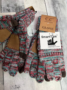 CC Smart Touch Gloves - Turquoise Mix