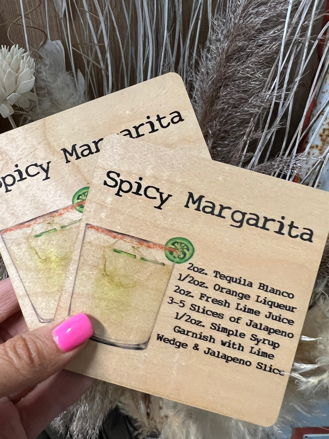 Spicy Margarita Coaster