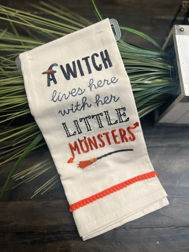 Little Monsters Kitchen Towel