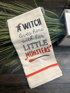 Little Monsters Kitchen Towel